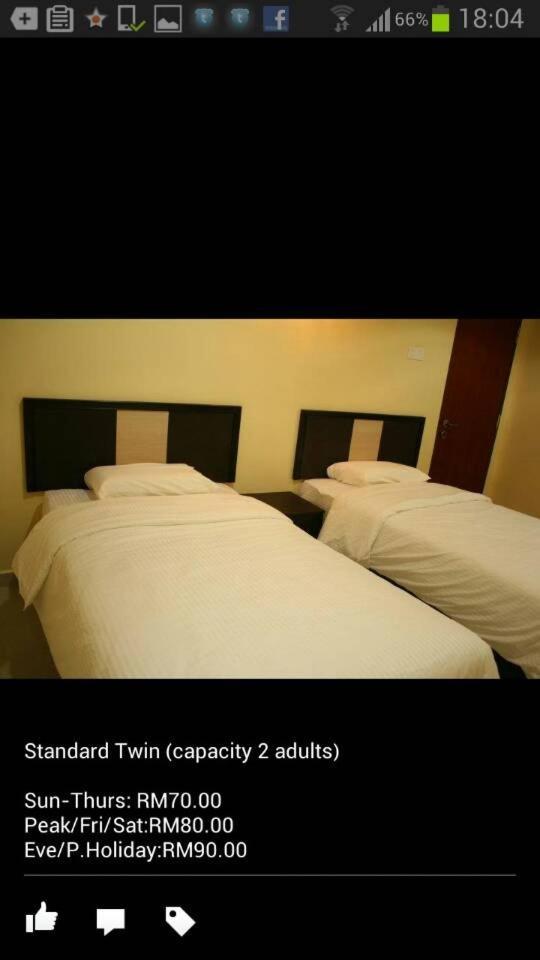 The Fern Lodge Hotel Skudai Exterior foto